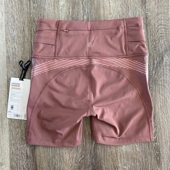 NWT Athleta x Allyson Felix Legend Shortie Shorts - Size: XS - Picture 3 of 10